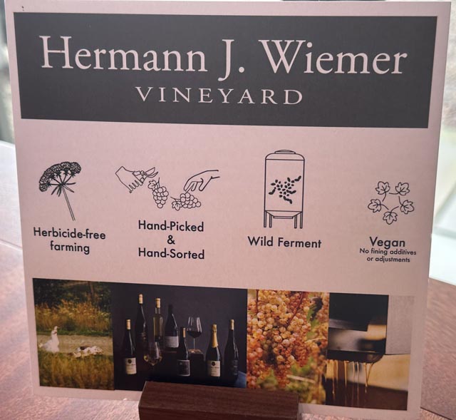 Reisling VInes – Weimer Field with Reisling vines in front, mountains in back