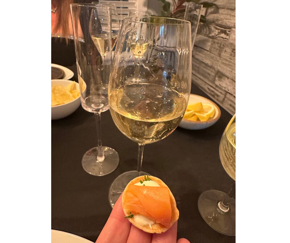 Champagne and Smoked Salmon