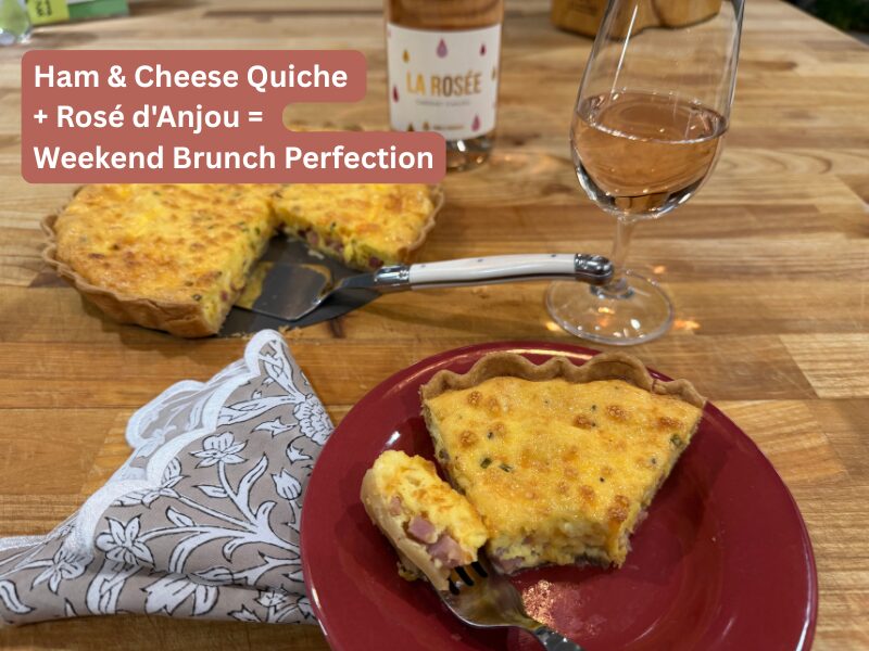 Ham and Cheese Quiche Hero Image