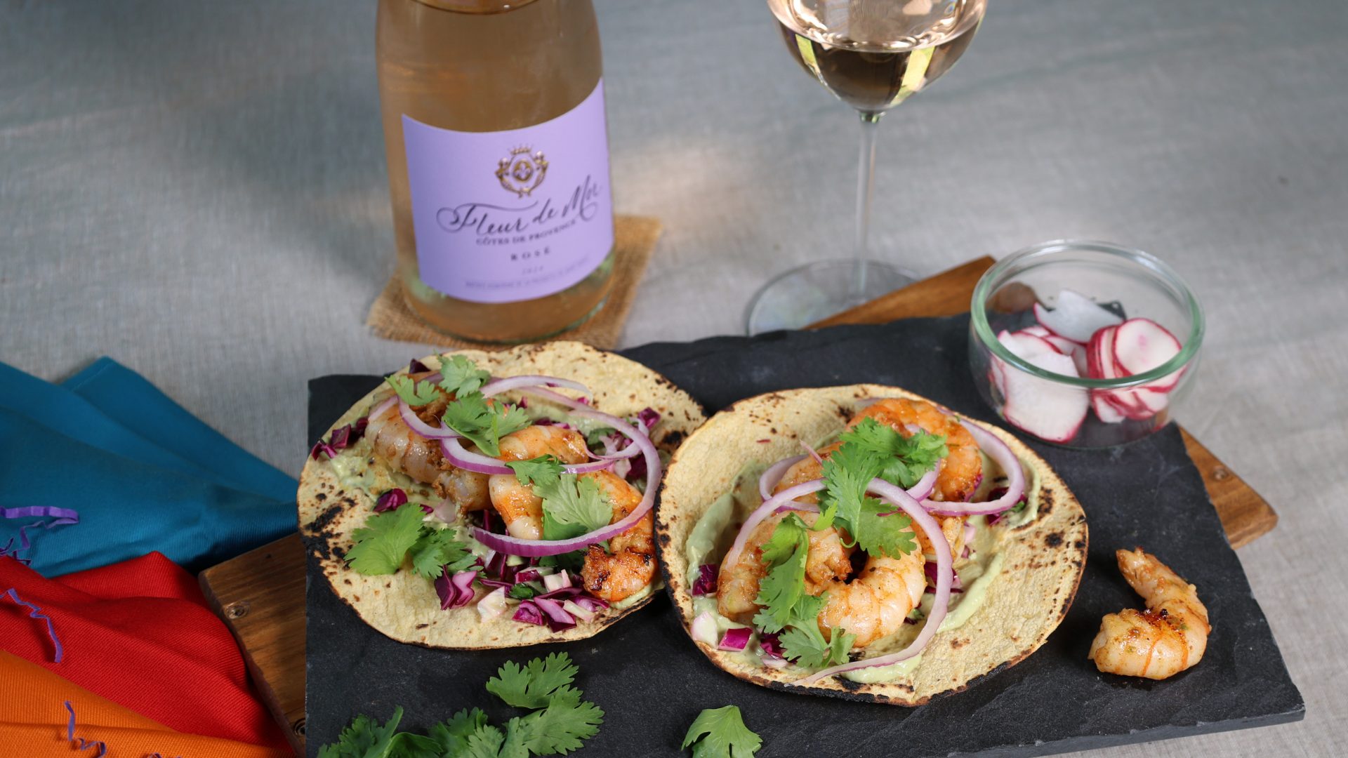 Rosé + Shrimp Tacos 1920×1080