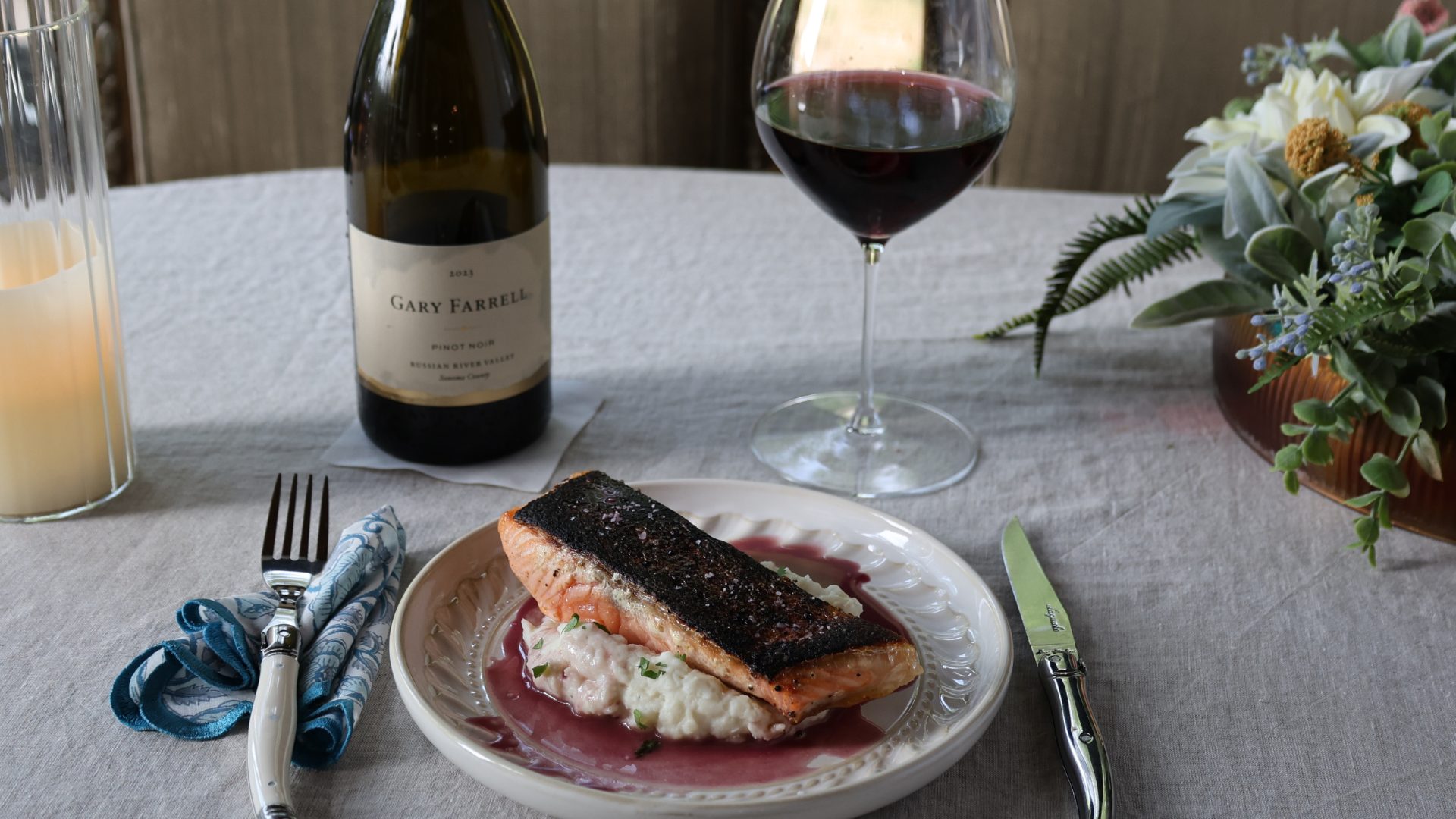 Pinot Noir w_ Salmon 1920×1080